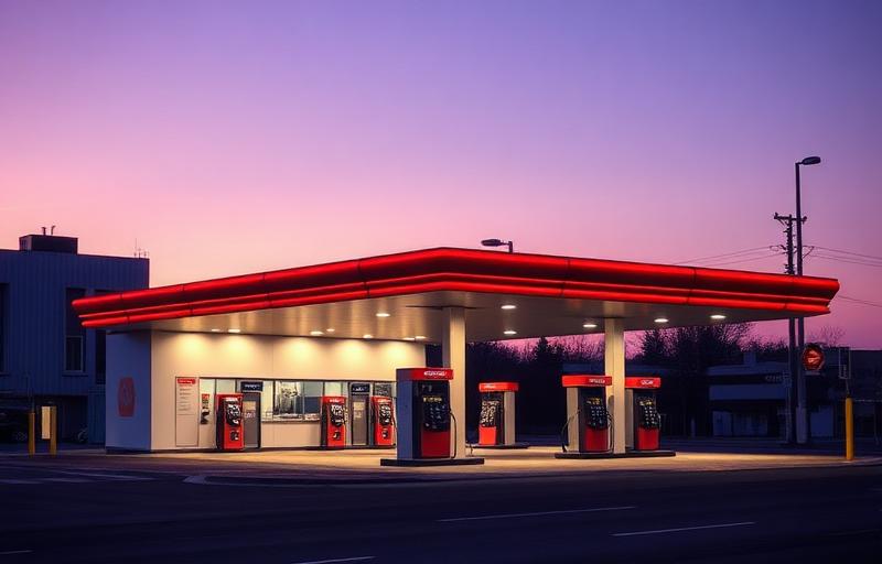 Gas stations