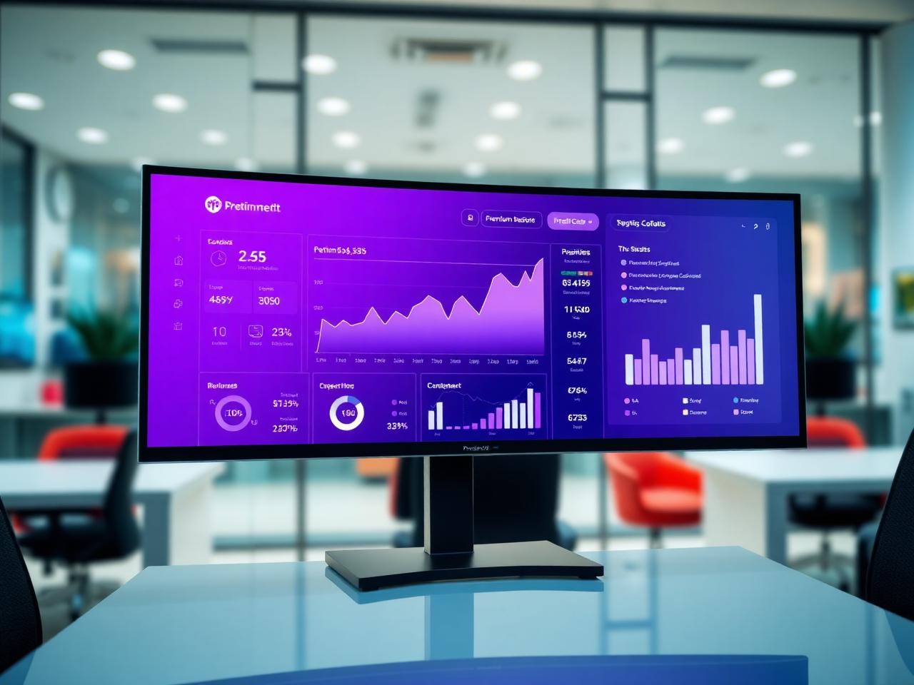 Revenue growth dashboard